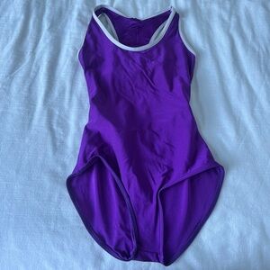 Yumiko Purple Leotard